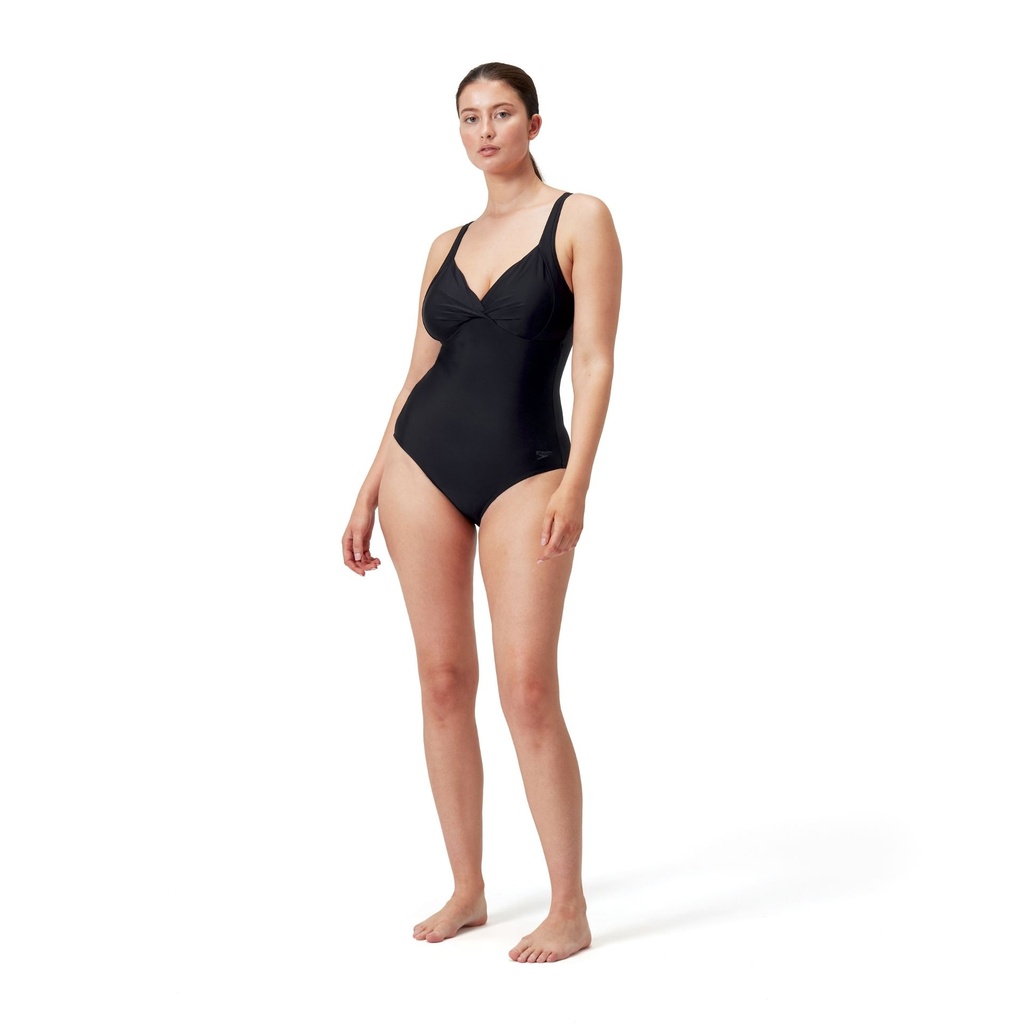 Speedo Cross Knot Shaping 1 Piece Swimsuit