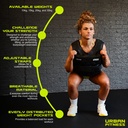 Urban Fitness Adjustable Weighted Vest