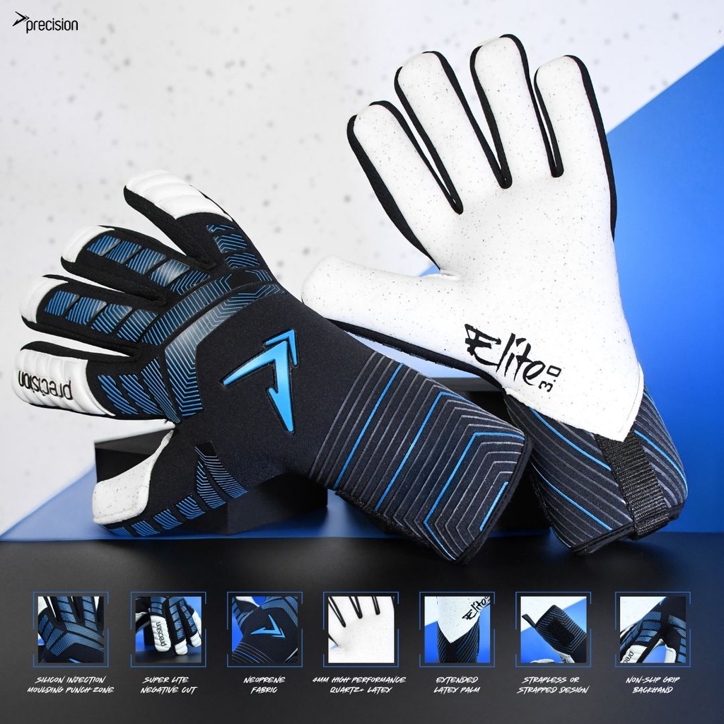Precision Elite 3.0 Quartz Goalkeeper Gloves
