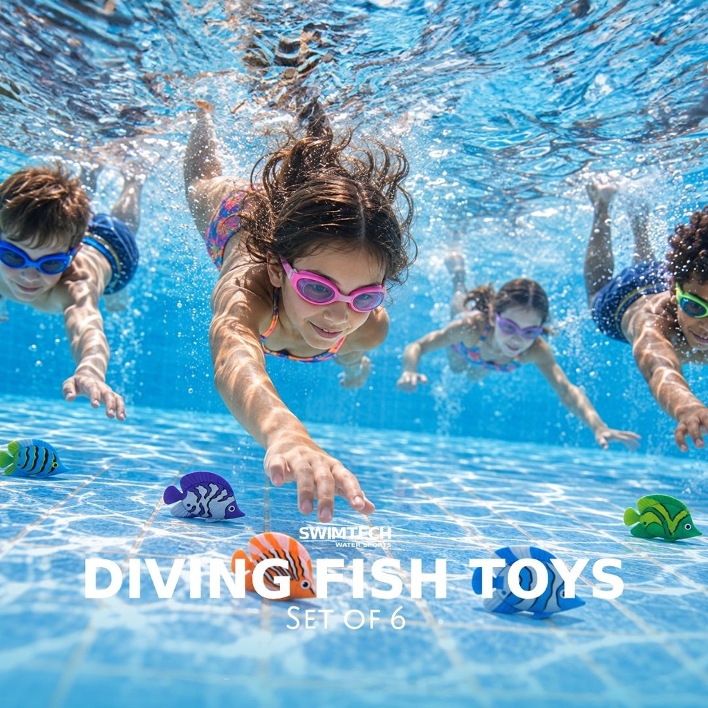 SwimTech Diving Fish Toys