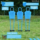 PrecisionPLAY Mini Mannequins (set of 3)