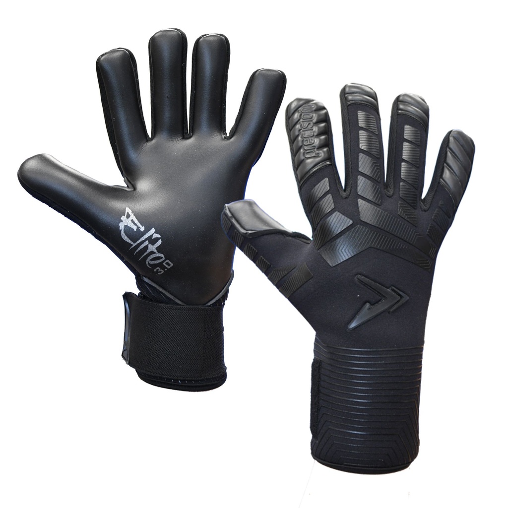 Precision Elite 3.0 Blackout Contact Junior Goalkeeper Gloves