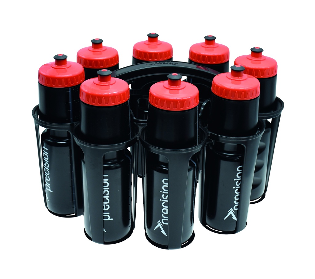Precision 8 Water Bottles & Oval Carrier (750ml)