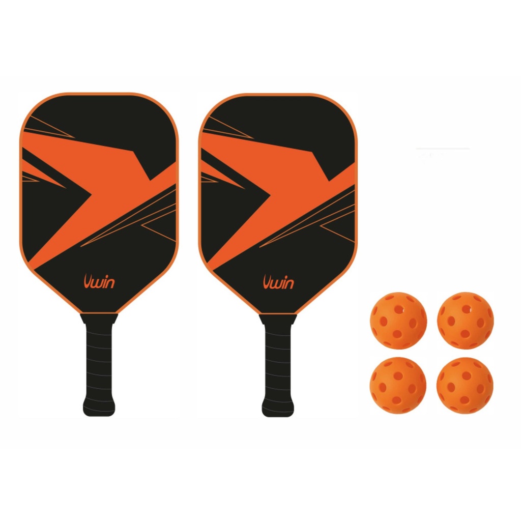 Uwin Pickleball 2 Player Paddles Set
